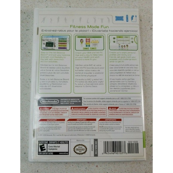 Wii Fit Nintendo Wii Video Game Complete - Picture 2 of 11